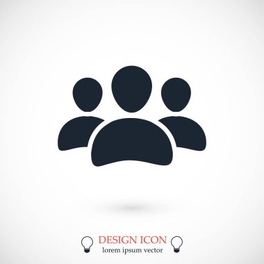 Grup kişi simgesi