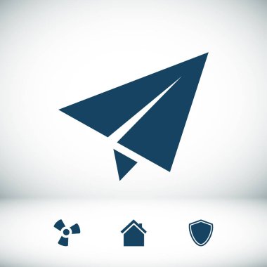 kağıt düzlem simgesi