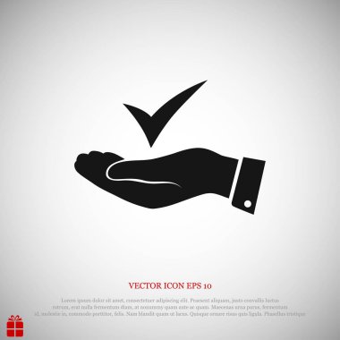 işareti simgesi onaylamak