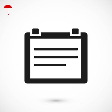 takvim işareti simgesi