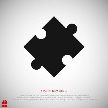 bulmaca parçası simgesi