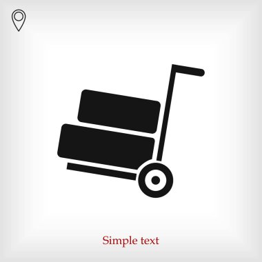 el arabası simge tasarım