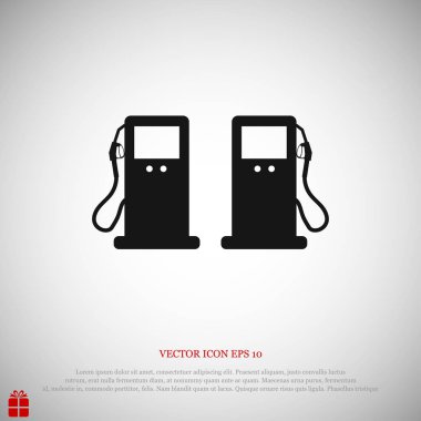 iki benzin istasyonları simgesi 