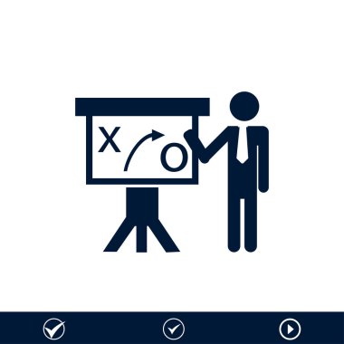 işadamı yapma sunu simgesini