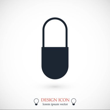 ilaç kapsül simgesi