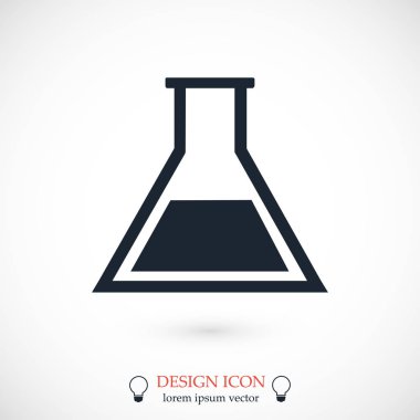 laboratuvar cam simgesi 