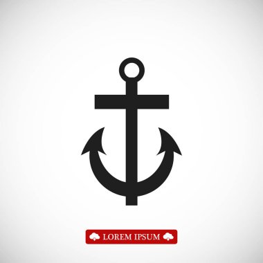 denizsel çapa simgesi