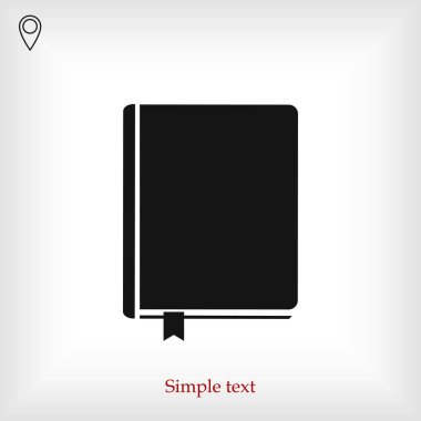 kitap işareti simgesi