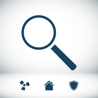 Büyütme cam simgesi 