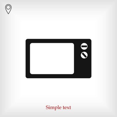 mikrodalga fırın simgesi