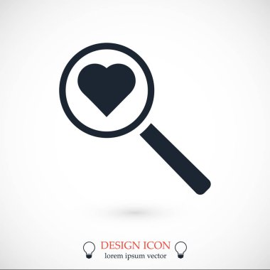 kalp arama simgesi