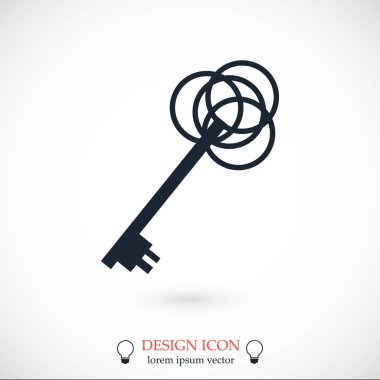 Siyah anahtar simgesi