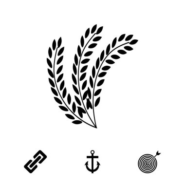 buğday en iyi düz simgesi