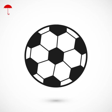 Klasik futbol topu simgesini