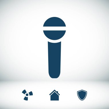 mikrofon işareti simgesi