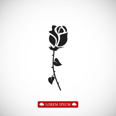 gül çiçeği simgesi