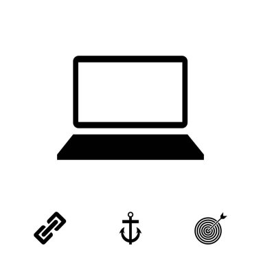 Bilgisayar Düz Simgesi  