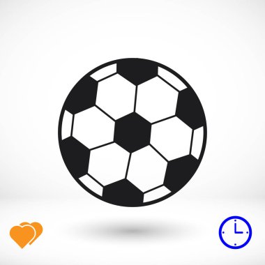 Klasik futbol topu simgesini