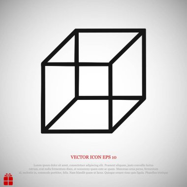 küp satırı simgesi