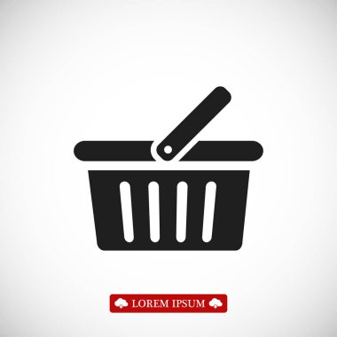 sepeti basit simgesi