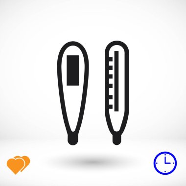 iki Termometreler simgesi