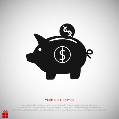 Domuz kumbarası simgesi