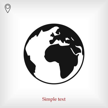 Dünya Küre simgesi