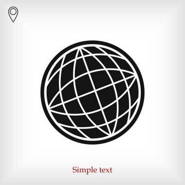 Dünya Küre simgesi