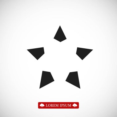 yaratıcı yıldız simgesi