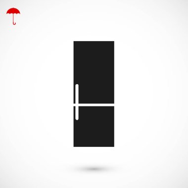 Buzdolabı basit simgesi