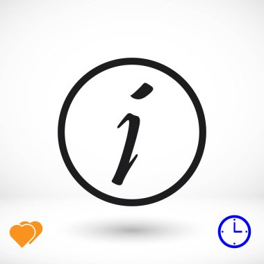 bilgi işareti simgesi