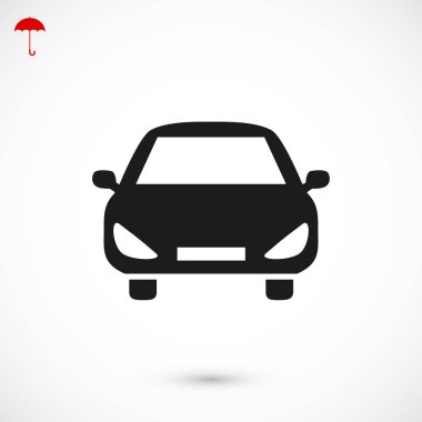 Arabayı düz simgesi