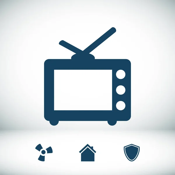 TV sign icon — Stock Vector