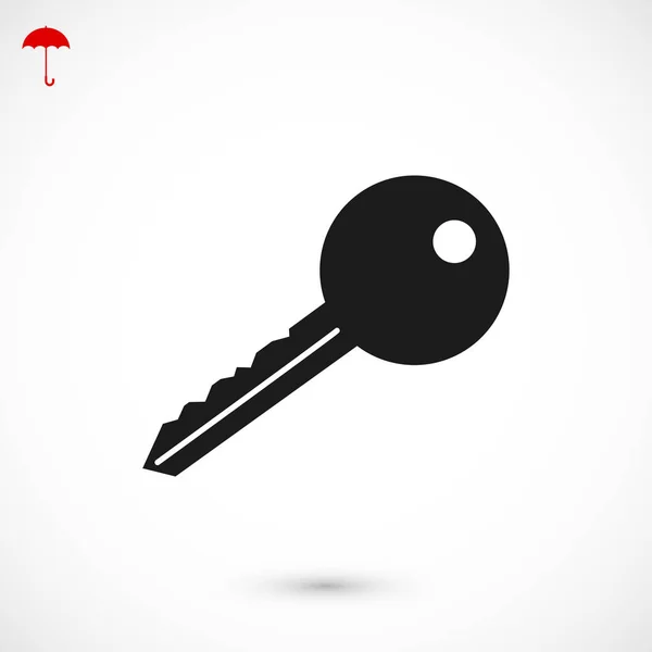 Schlüssel einfaches Symbol — Stockvektor