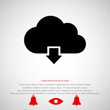 Bulut işareti simgesi