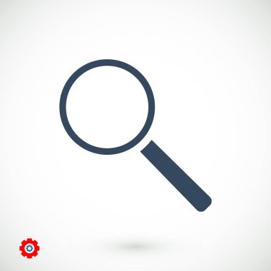 Büyütme cam simgesi