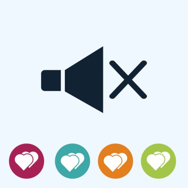 hoparlör işareti simgesi