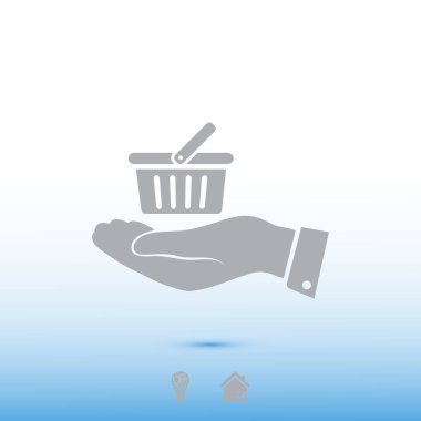 Alışveriş sepeti simgesi