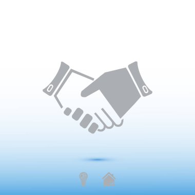 El sıkışma işareti simgesi