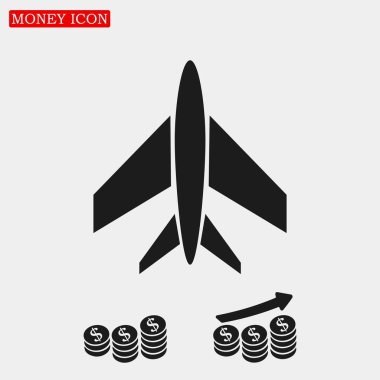 uçak işareti simgesi