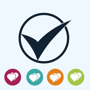 işareti simgesi onaylamak