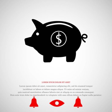 Domuz kumbarası simgesi