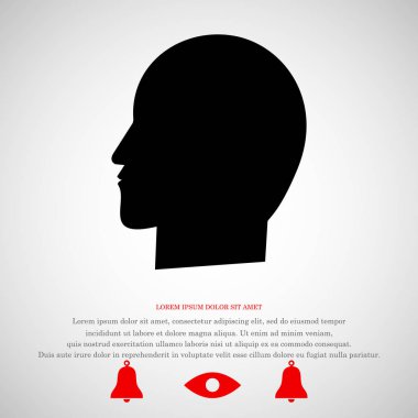 baş işareti simgesi