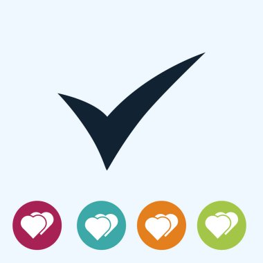 işareti simgesi onaylamak