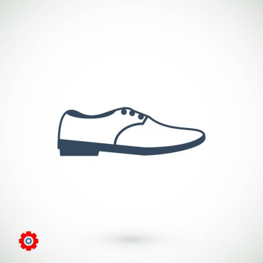  Ayakkabı düz simgesi