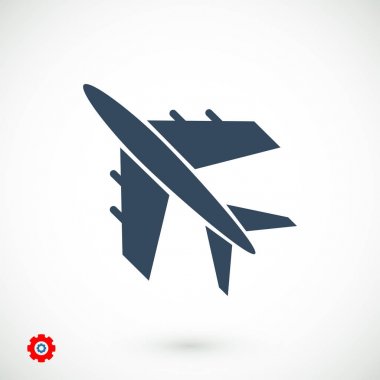 uçak işareti simgesi