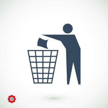 geri dönüşüm işareti simgesi