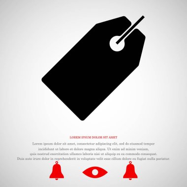 fiyat işareti simgesi