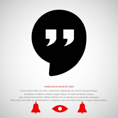 Tırnak işareti simgesi