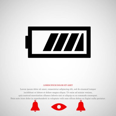 Pil işareti simgesi 